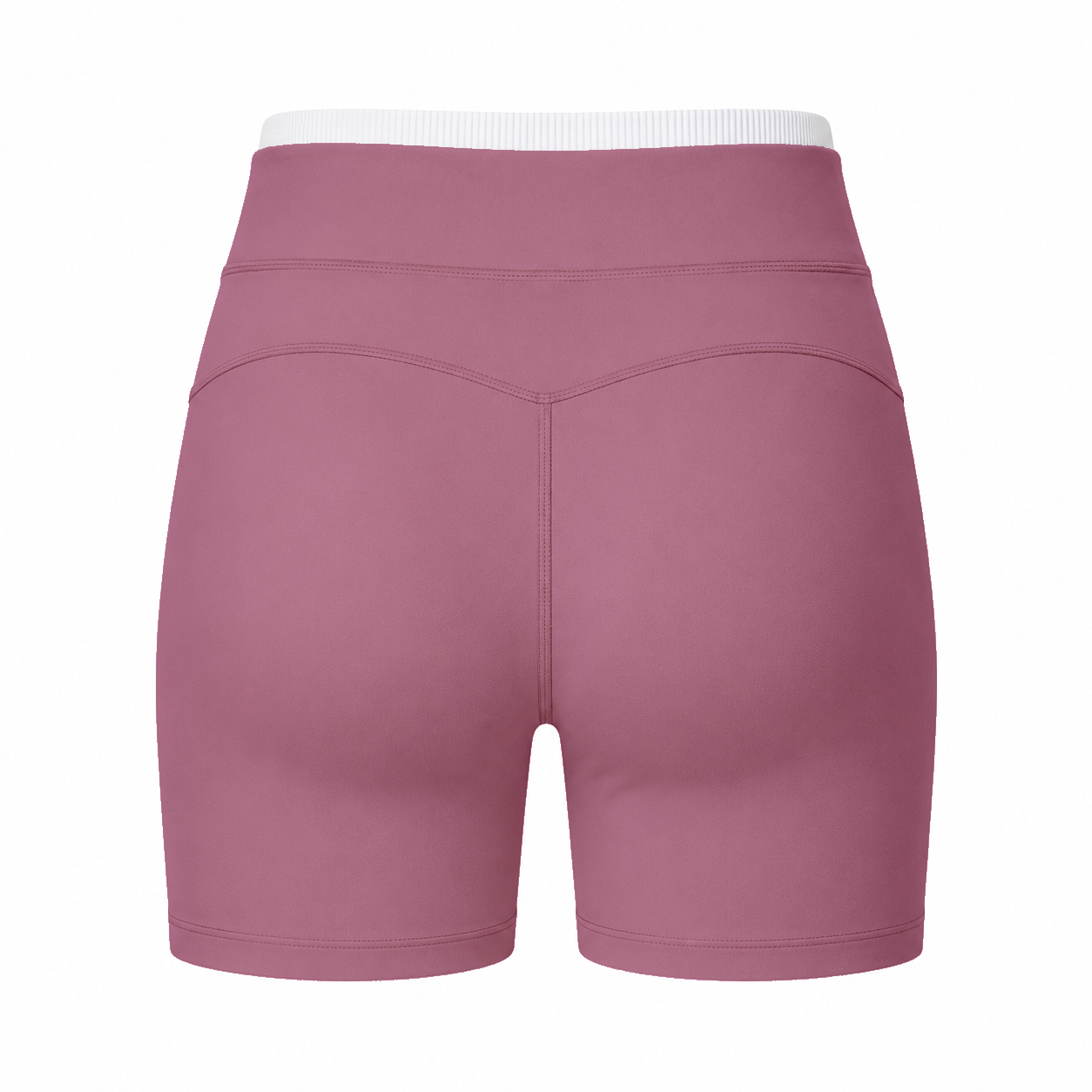 High Waist Shorts ohne Frontnaht – St. Barths Blush