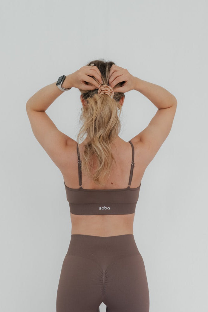 Bring out the best in you: Perform Sport-BH - mocha mousse