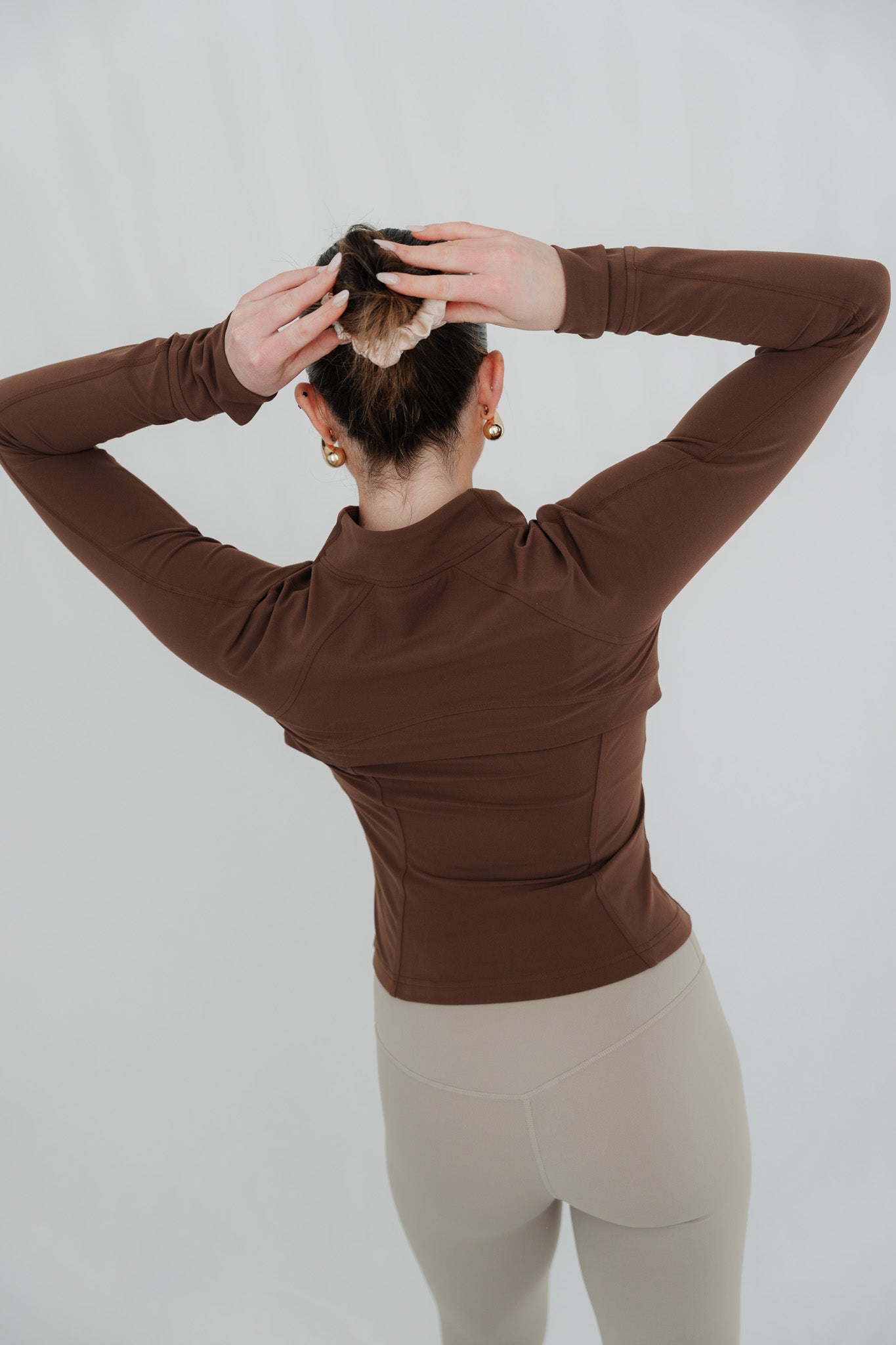 Nicht nur für Range Rover Moms: Flow Zip-Jacke mit Taschen - hot chocolate