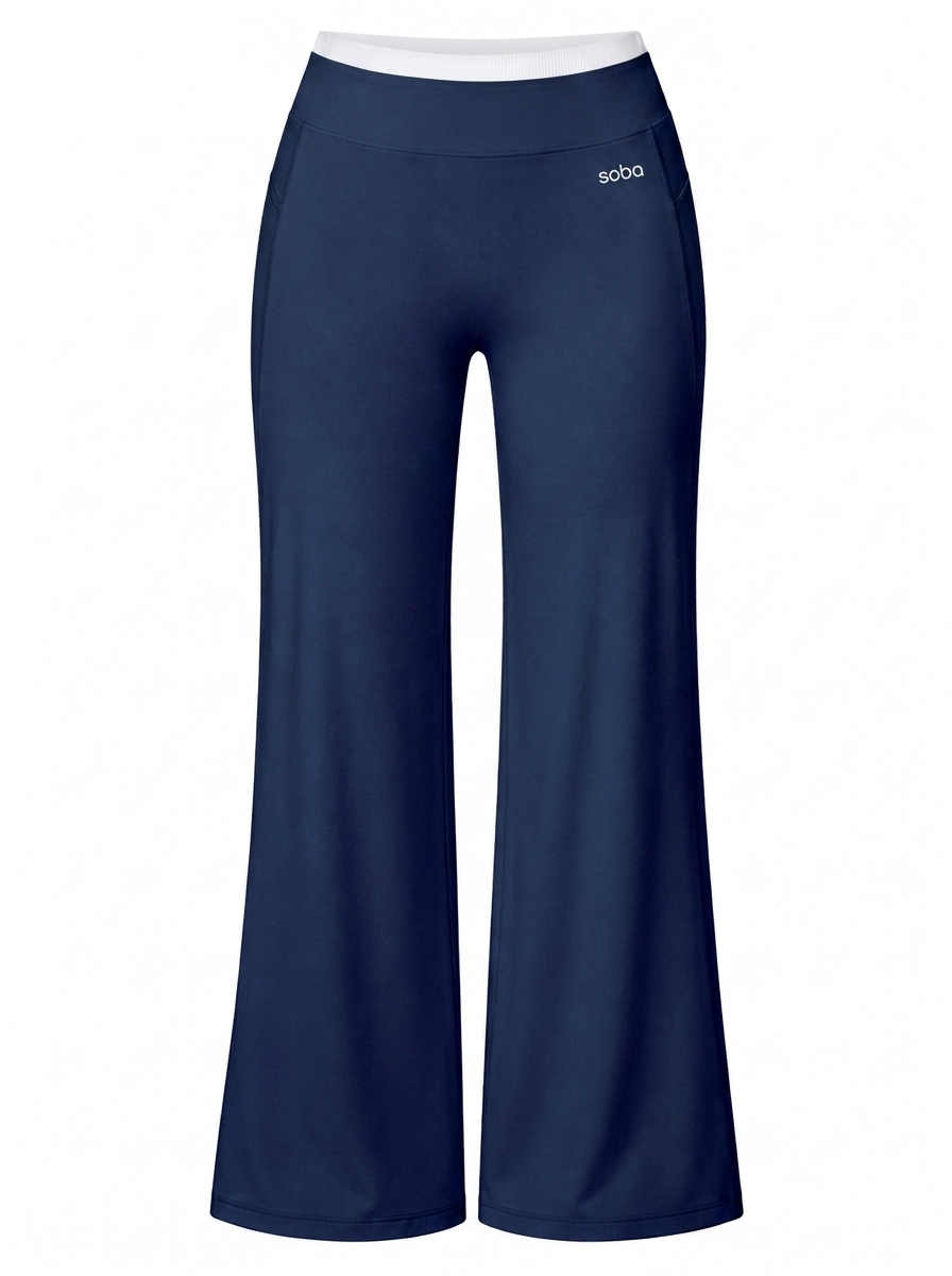 Flared Leggings – Malibu Midnight