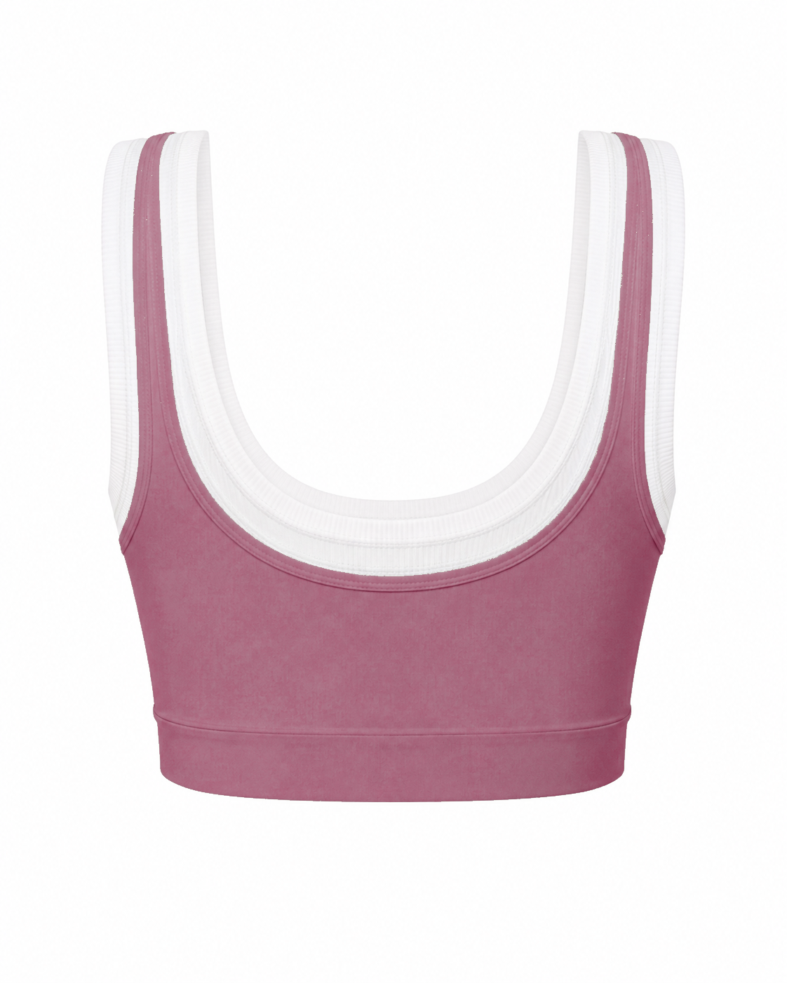 Layered Sport Bra – St. Barths Blush