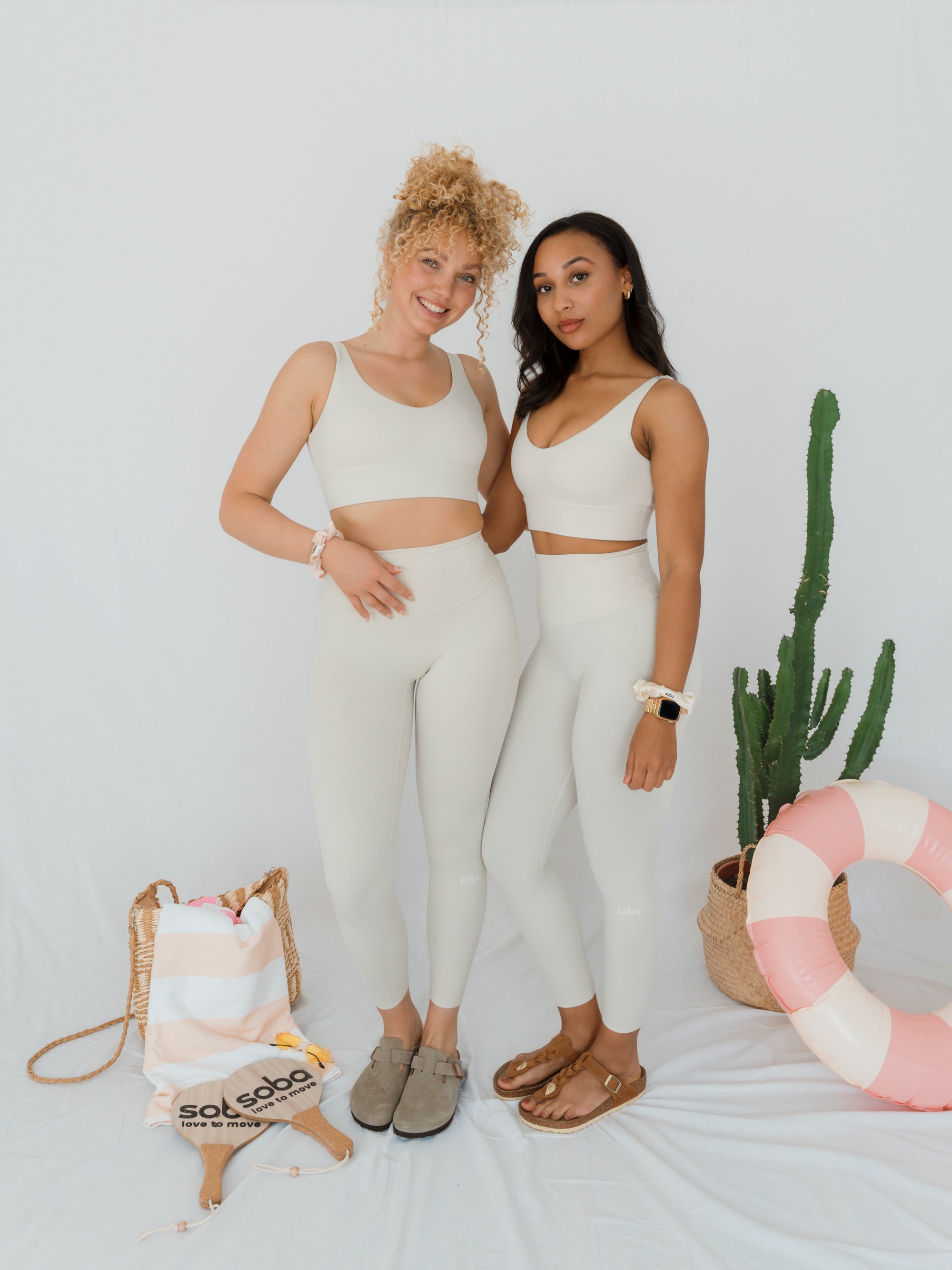 Summer Color: Flow Leggings - marshmallow