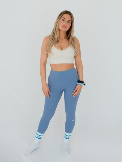 Summer Color: Flow Leggings - ocean breeze