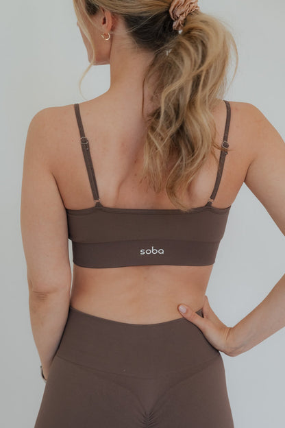 Bring out the best in you: Perform Sport-BH - mocha mousse