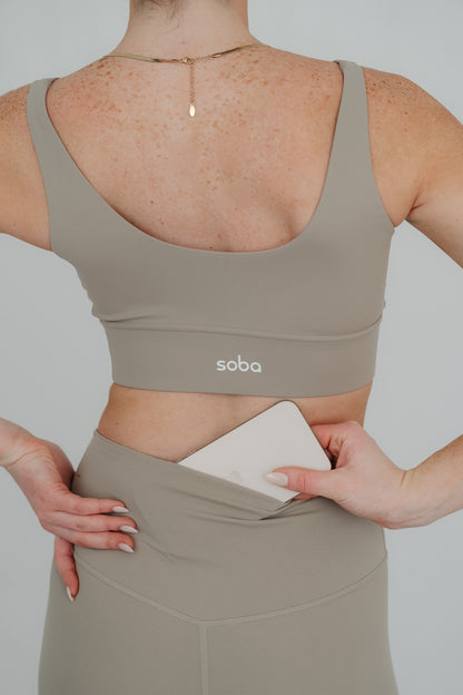 Second Skin Feeling: Flow Leggings - cappuccino