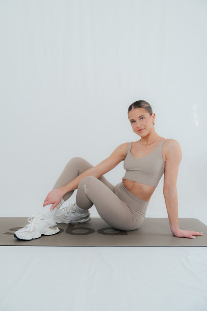 Second Skin Feeling: Flow Leggings - cappuccino