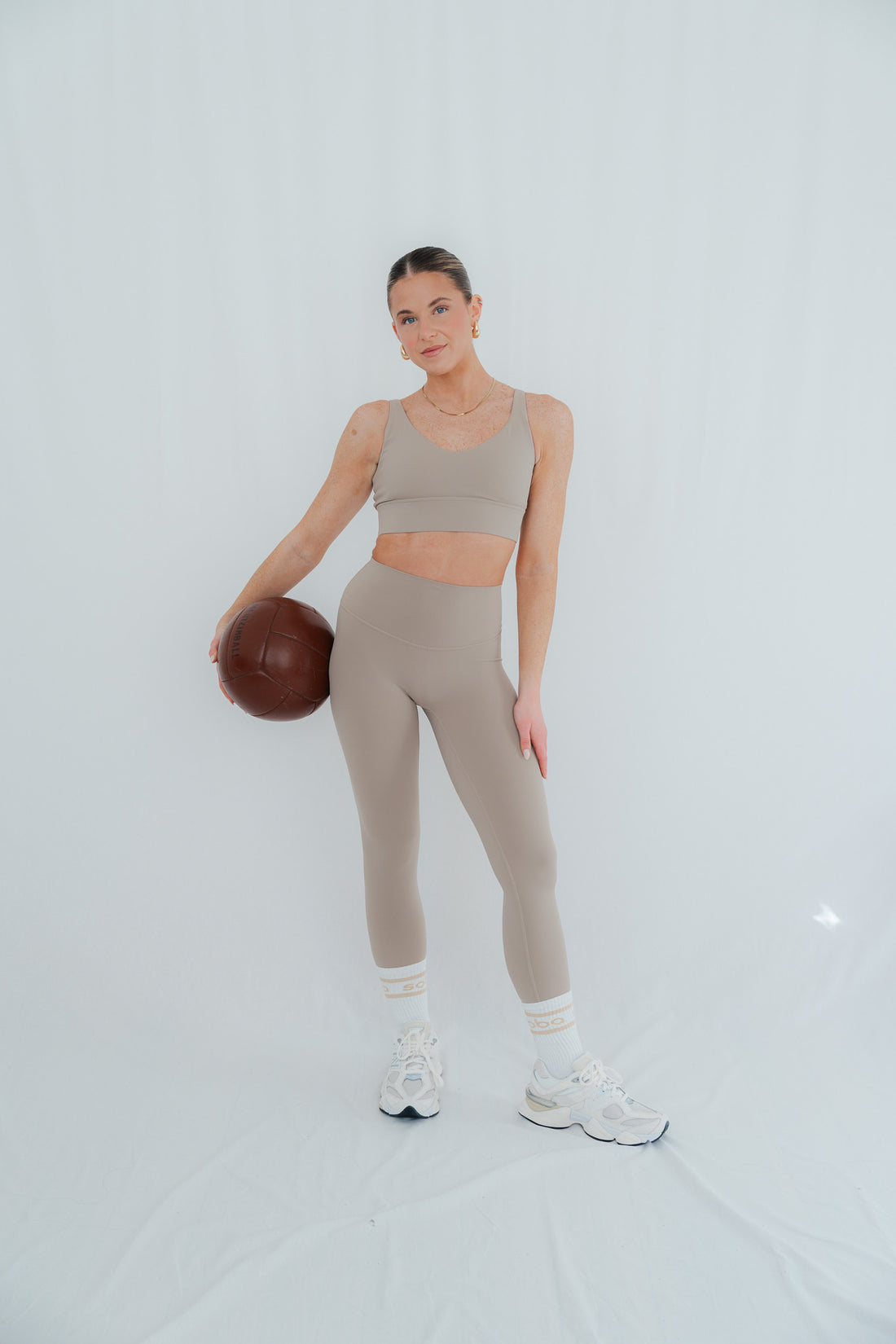 Second Skin Feeling: Flow Leggings - cappuccino