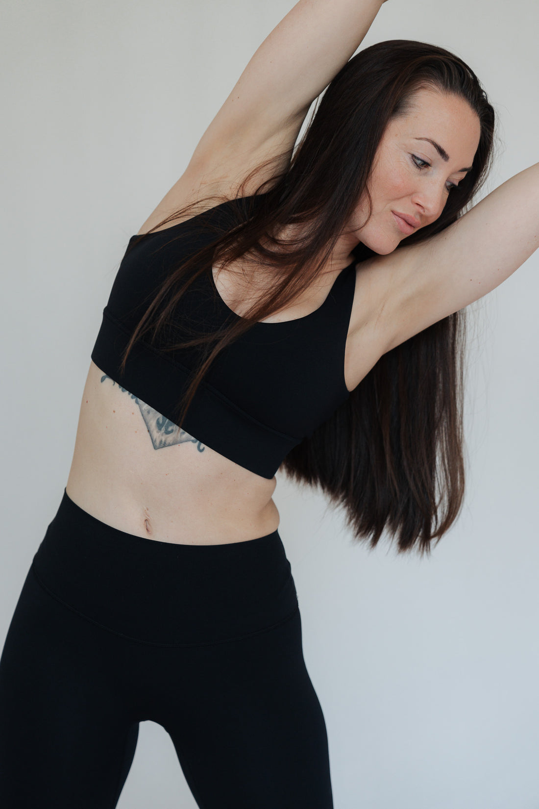 Second Skin Feeling: Flow Sport-BH - black