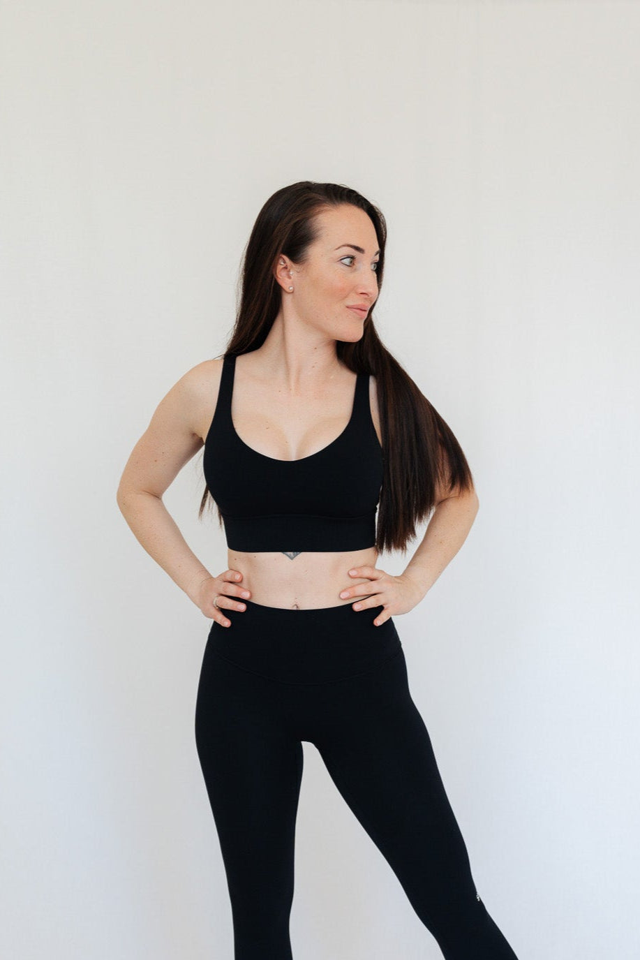 Second Skin Feeling: Flow Sport-BH - black