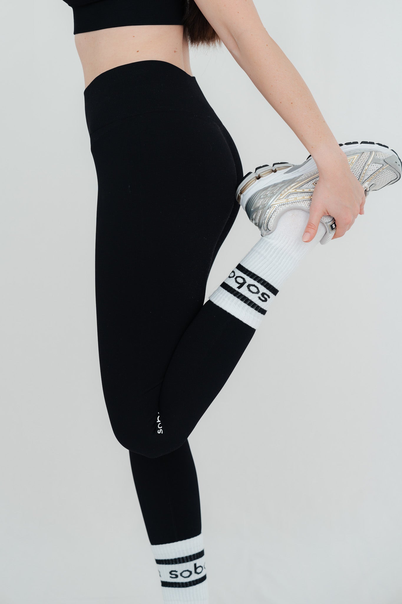 Stylish unterwegs: Crew Socken - black/3er-Pack