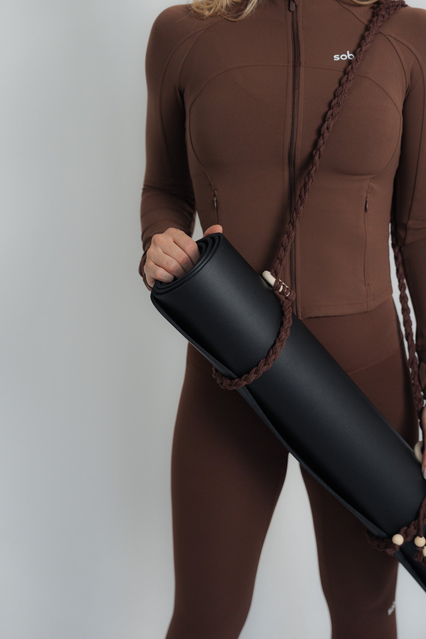 Rundbogen Design: Trainingsmatte mit Rundbogen - black licorice