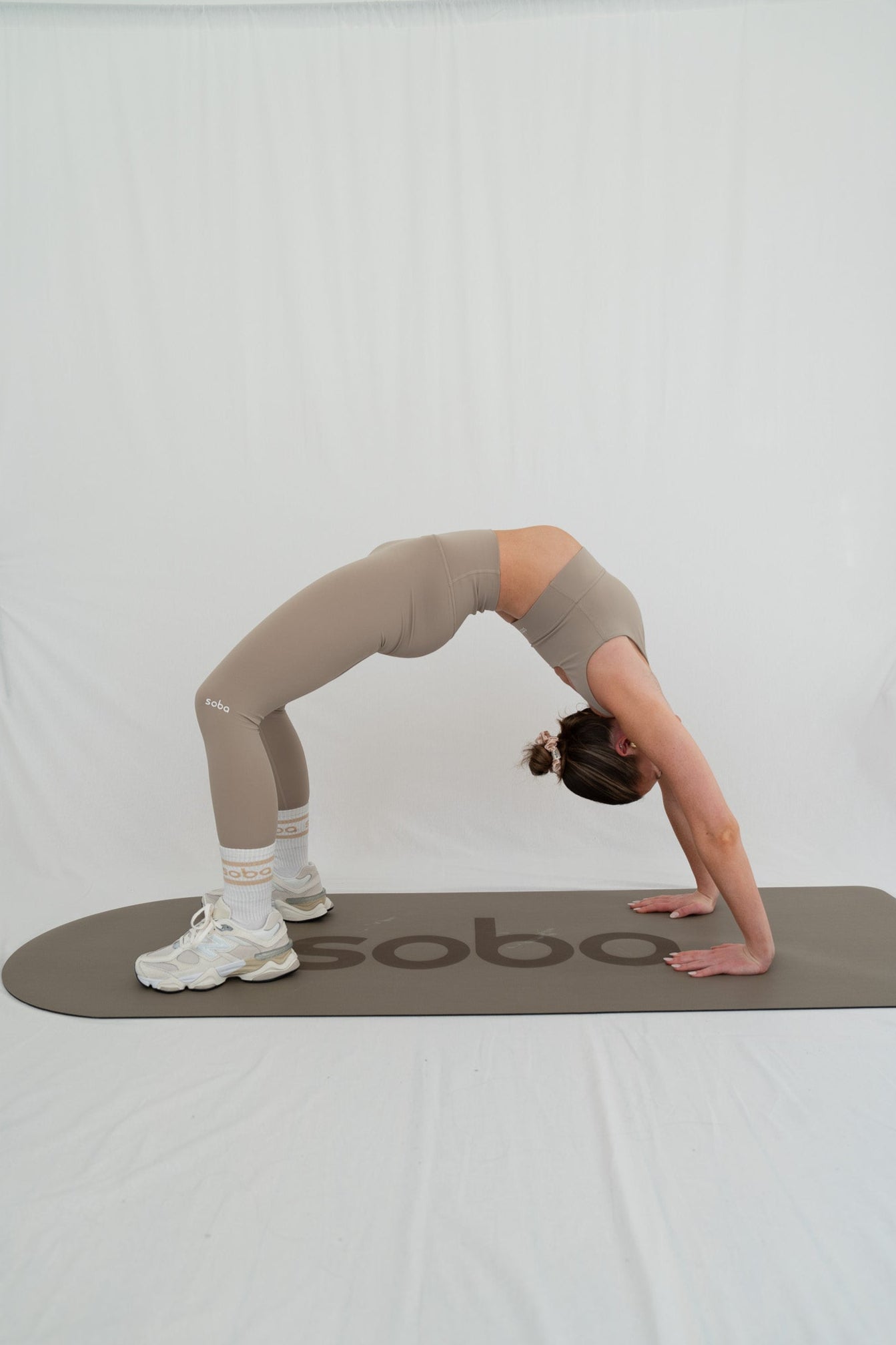 Aesthetic design: Trainingsmatte mit Rundbogen - moccha base