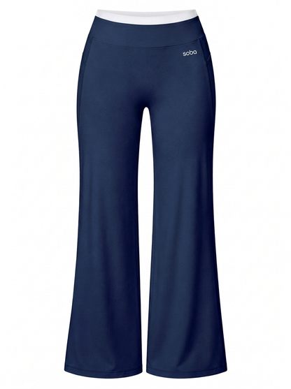 Flared Leggings – Malibu Midnight