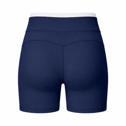 High Waist Shorts ohne Frontnaht – Malibu Midnight
