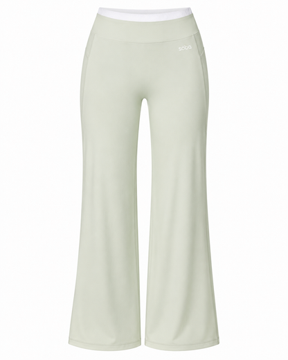 Flared Leggings – Mykonos Mint