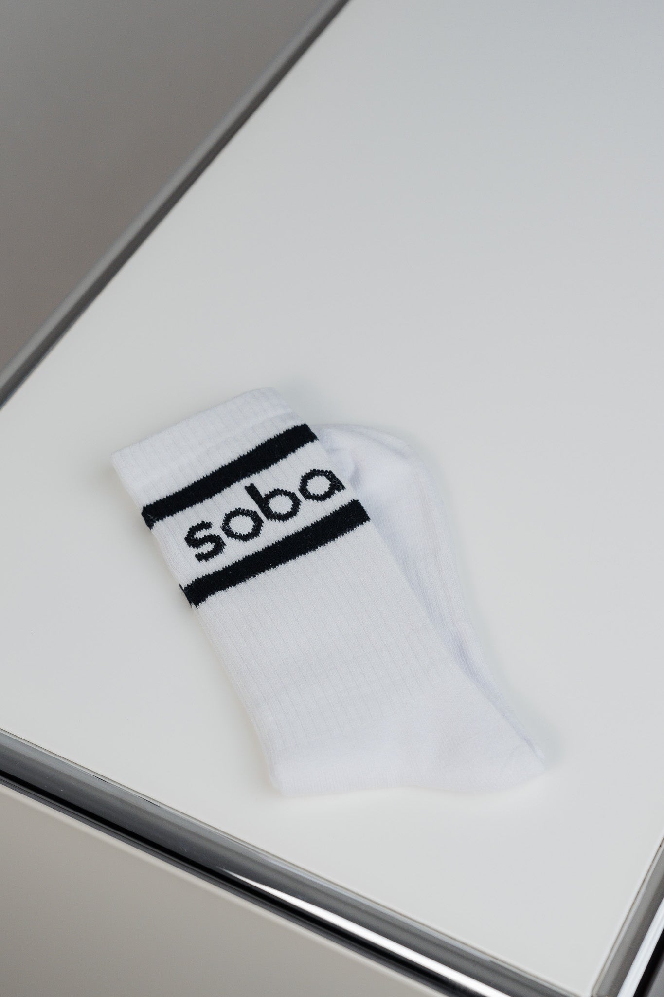 Stylish unterwegs: Crew Socken - black/3er-Pack