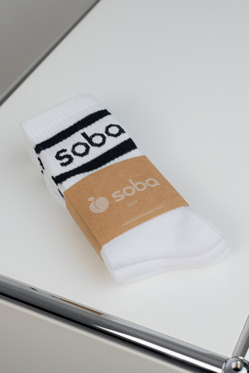 Stylish unterwegs: Crew Socken - black/3er-Pack