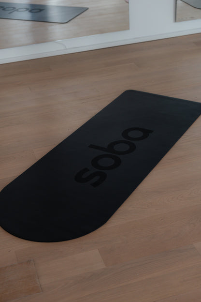 Rundbogen Design: Trainingsmatte mit Rundbogen - black licorice