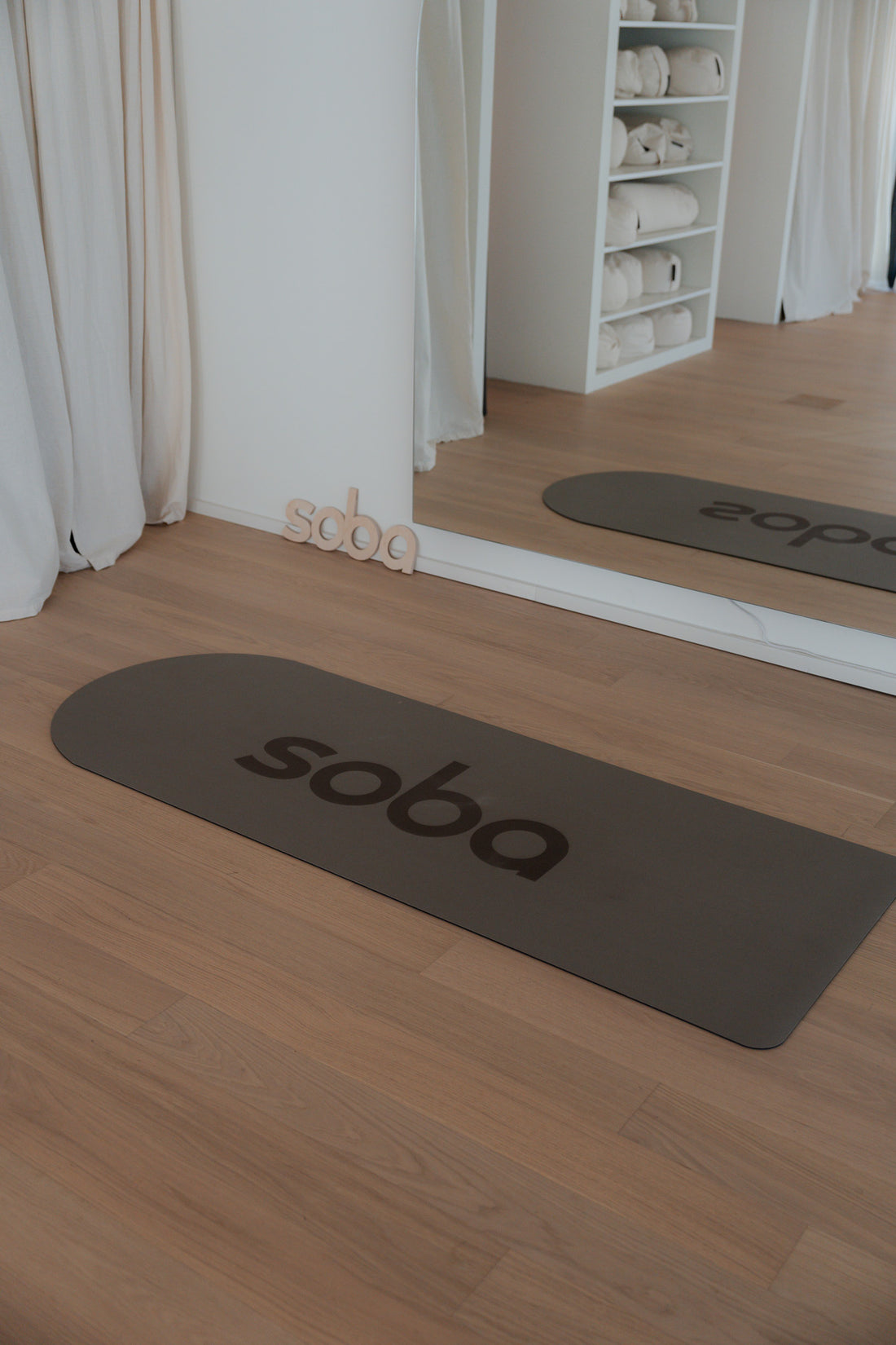 Aesthetic design: Trainingsmatte mit Rundbogen - moccha base